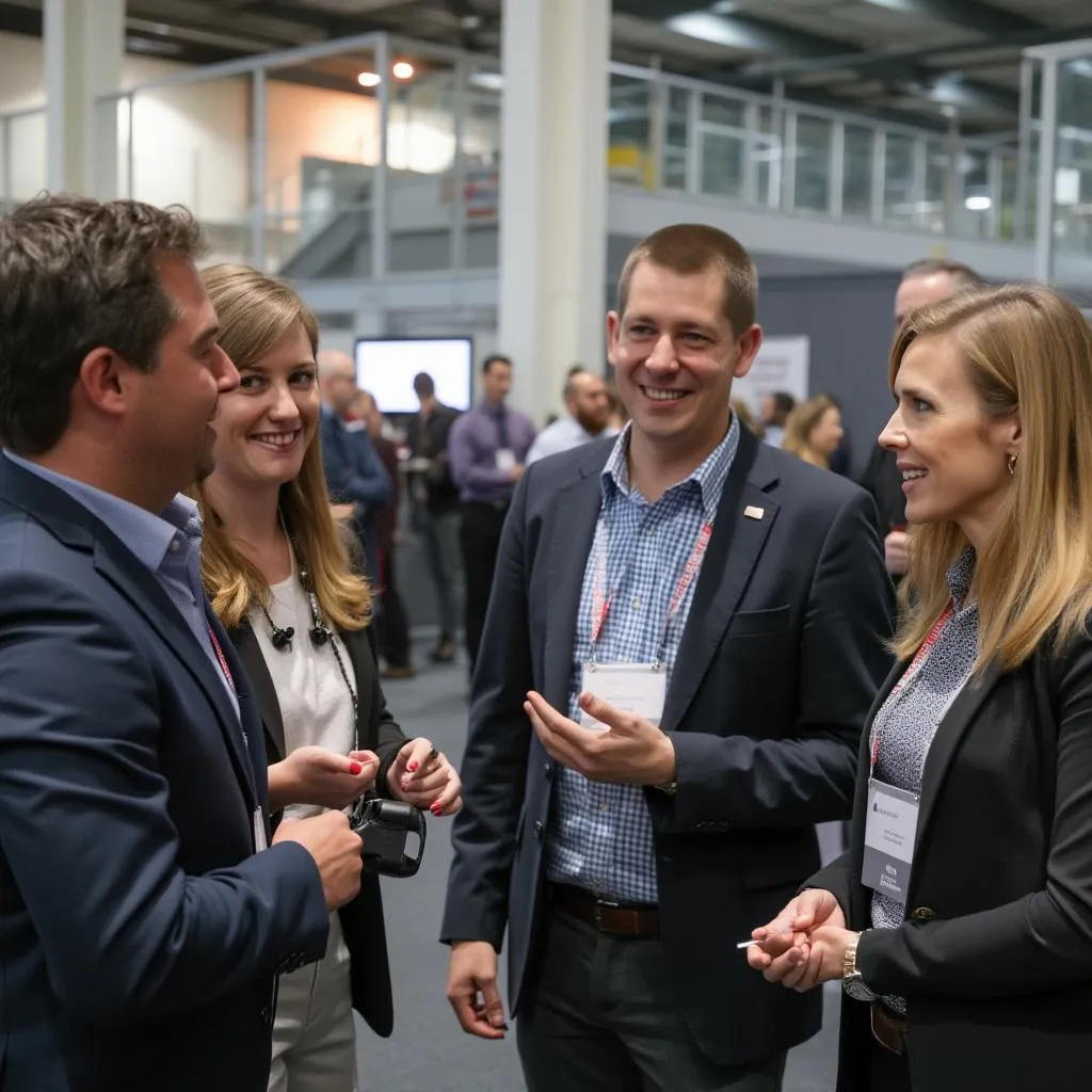 Evento de networking de la industria